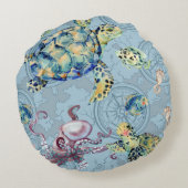 海航海のの下 ラウンドクッション (裏面)