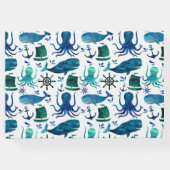 海航海のの水の下でタコ ゲストブック (裏面)