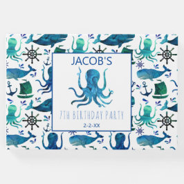 海航海のの水の下でタコ ゲストブック