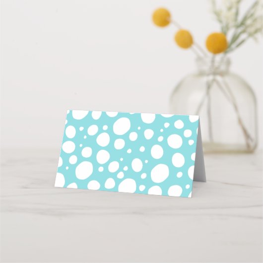 海航海のの赤ちゃんシャワーの下で プレイスカード (裏面)