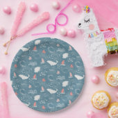 海航海のの赤ちゃんシャワーの下で ペーパープレート (パーティー)