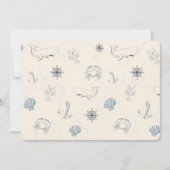 海航海のの赤ちゃんシャワー 招待状 (正面)