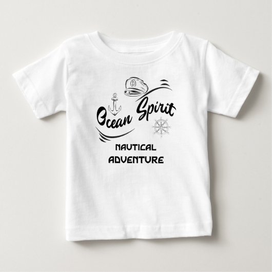 海航海のスピリットTシャツ ベビーTシャツ (正面)