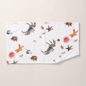 海航海のビーチシーシェルヒトタオルセット バスタオルセット (ハンドタオル)