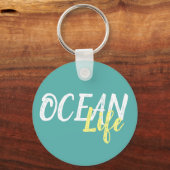 海航海のライフレタリング | キーホルダー (正面)