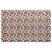 海航海の旗の模様 ファブリック (ファットクウォーター)