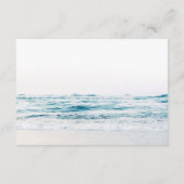 海航海の波メモリアル出席票 エンクロージャーカード (裏面)