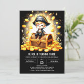 海航海の海賊版誕生日 招待状 (スタンド正面)