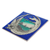 海航海の生伝統的陶磁芸術10 タイル (側面)