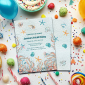 海航海の第7誕生日招待状 招待状