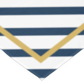 海航海の軍と金ゴールド テーブルクロス (アングル)