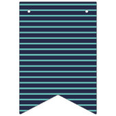 海航海の軍ティール（緑がかった色） バンティングフラッグ (第3の旗)