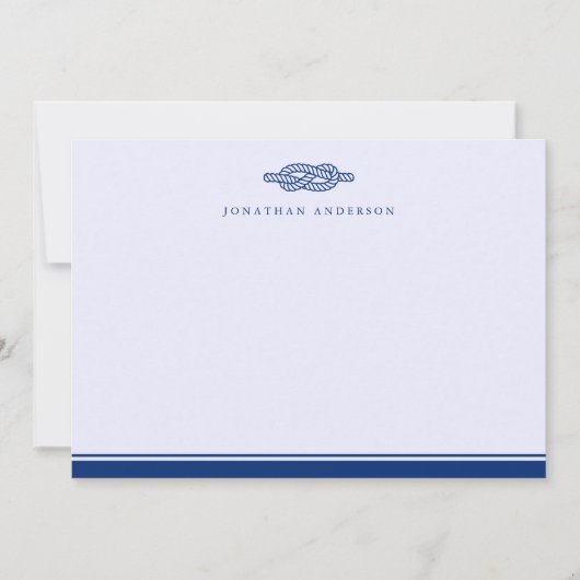 海航海の陸海軍ロープ通信 ノートカード (正面)