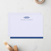 海航海の陸海軍ロープ通信 ノートカード (正面/裏面インサイチュ)