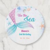 海航海の2歳の誕生日パーティー フェイバータグ (正面)