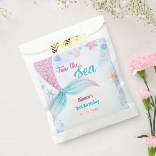 海航海の2歳の誕生日パーティー フェイバーバッグ (封をした状態)