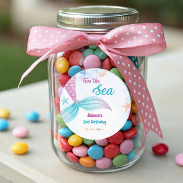 海航海の2歳の誕生日パーティー ラウンドシール