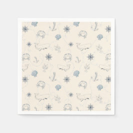 海航海の スタンダードカクテルナプキン