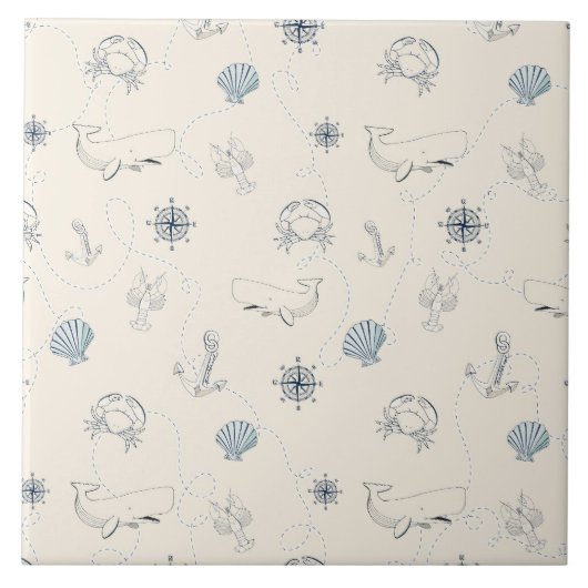 海航海の タイル (正面)