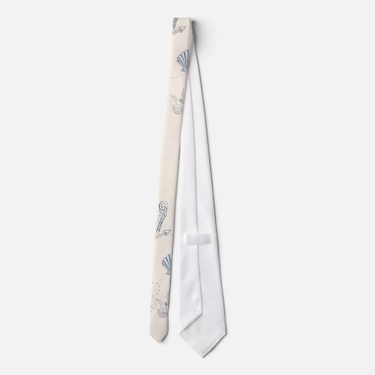 海航海の ネクタイ (裏面)