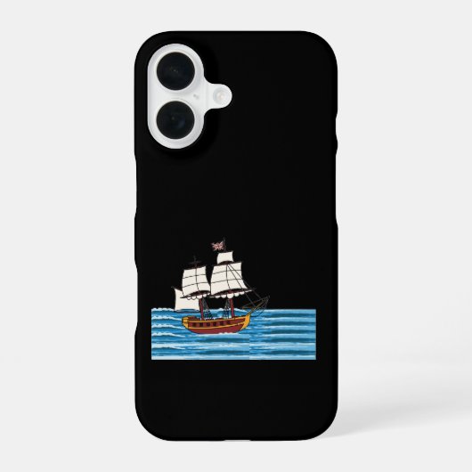 海航海 iPhone 16ケース (裏面)