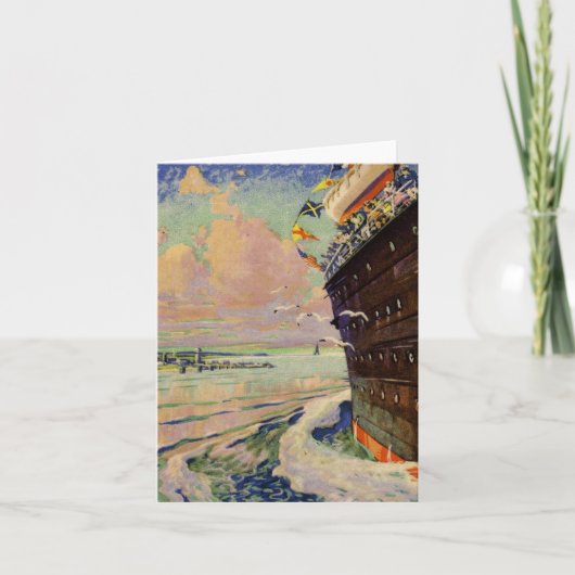 海船船 カード (正面)