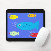 海色の魚のmousepad マウスパッド (マウス)