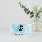 海花崗岩大理石混合ボウルの背景 ロイヤリティカード (スタンド正面)