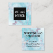 海花崗岩 スクエア名刺 (正面/裏面)