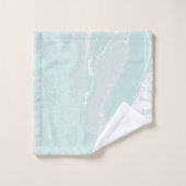 海芸術的流 バスタオルセット (ウォッシュタオル)