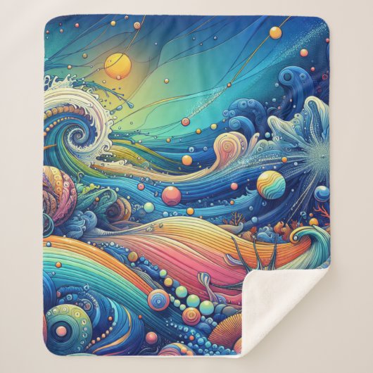 海芸術的 シェルパブランケット (正面)