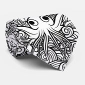 海苔が可愛いタコ ネクタイ (ロール)