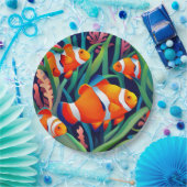 海苔の道化魚 ペーパープレート (パーティー)