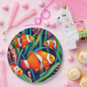 海苔の道化魚 ペーパープレート (パーティー)