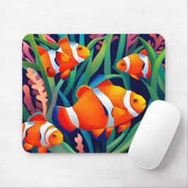 海苔の道化魚 マウスパッド