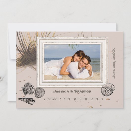 海草の写真の発表か招待状 招待状 (正面)