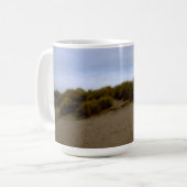 海草の生える砂丘 コーヒーマグカップ (正面左)