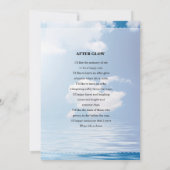 海葬儀祈りの言葉カードテンプレート (裏面)