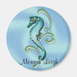 海藻に乗る馬 マグネット