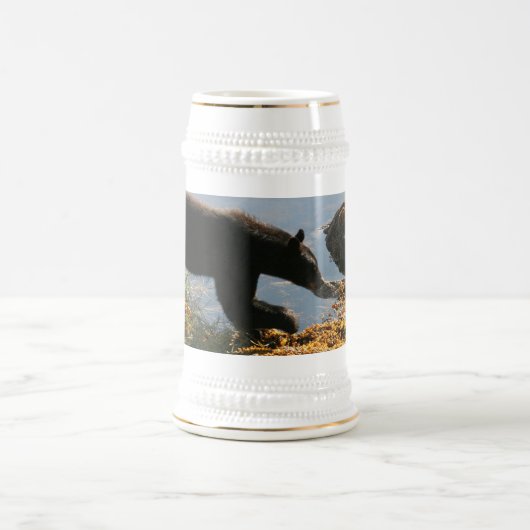 海藻に関係して下さい ビールジョッキ (中央)