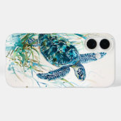 海藻のカメ Case-Mate iPhoneケース (裏面 (横))