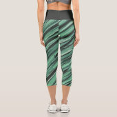 海藻の流れ カプリレギンス (裏面)