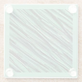 海藻の流れ ガラスコースター (裏面)