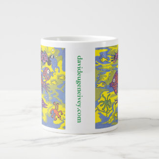 「海藻の視点」 davideugeneivey.com ジャンボコーヒーマグカップ