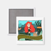 海藻は海磁石のトイレ紙 マグネット (正面/裏面)