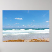 海藻を持ち込む波 ポスター (正面)