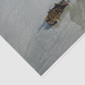 海藻を持つカモメ 薄葉紙 (詳細)