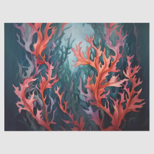 海藻カラフル 薄葉紙 (正面)