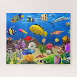 海藻サンゴ水中海洋生物 ジグソーパズル