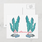 海藻サンダー_コーブ ポストカード (正面/裏面)